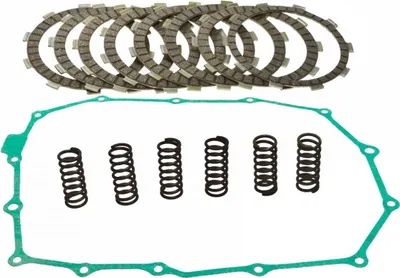 Image de Embrayage pour Honda XRV 650 Africa Twin, année de fabrication 1988-1990 : disques, ressorts et joint de Pamoto - Neuf