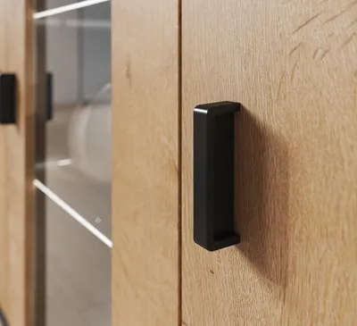 Zdjęcie produktu dla Komoda SOHO S7 120 cm dąb lefkas i czarny