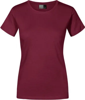 Image de Promodoro 3005 | WomenŽs Premium T-Shirt Femme - Couleur : Bourgogne - Taille : XL