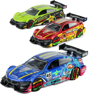 Image de Voiture de course en métal 11 cm