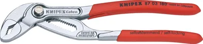 Produktbild von Knipex Cobra, Slip-joint, Chromium-vanadium steel, Kunststoff, Rot
