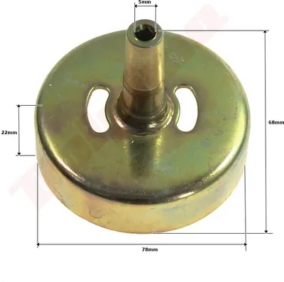 Image de Tambour d'embrayage Pour débroussailleuses 78X22X68X4T5