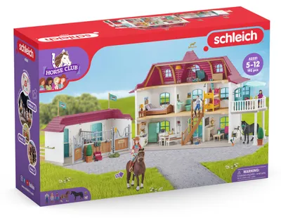 Image de Schleich® 42551 Schleich® Horse Club 42551 Lakeside Pferdehof Spielfiguren-Set
