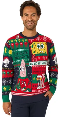 Produktbild von SpongeBob Weihnachtspullover Größe: L