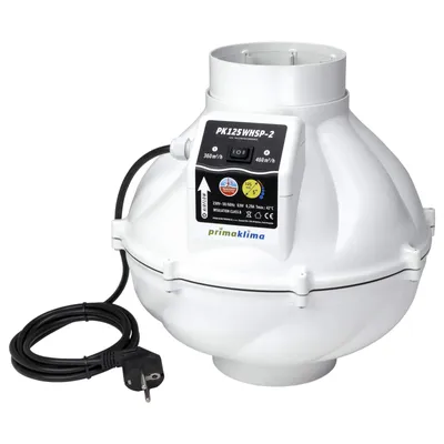 Produktbild von PK Rohrventilator Silenced WHSP 2-Speed, 360/460 m3/h