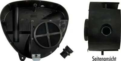 Zdjęcie produktu dla Airbox - Centrum obudowy z filtrem powietrza Filu Tuning, wylot Ø36mm - Simson S50, S51, S53, S70, S83