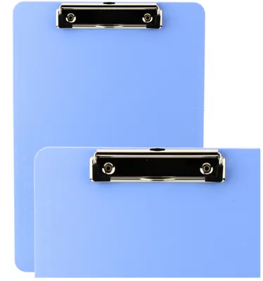 Produktbild von Schreiblineal für Klemmbrett, A4, Kunststoff, Blau