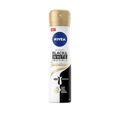 Image de NIVEA Black&White Invisible Silky Smooth Antiperspirant 150ml