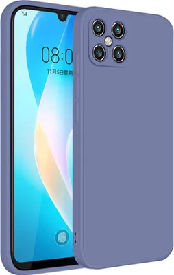 Produktbild von Huawei Nova 8 SE Hülle, LaimTop Slim Liquid Silikon Gel Gummi Schutzhülle für Huawei Nova 8 SE Grau