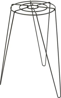 Produktbild von WAGNER Pflanzenständer HAIRPIN STYLE - Ø 30/50 x 60 cm, für Außen + Innen, Stahldraht schwarz, Tragkraft 40 kg - 25056001