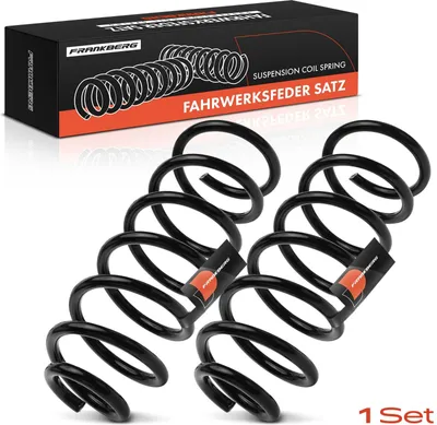 Image de Frankberg 2x Ressort de suspension essieu arrière pour Peugeot 5008 0E 0U Partner Année à partir de 2010