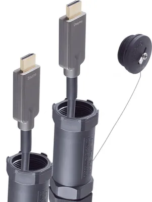 Produktbild von shiverpeaks BASIC-S--HDMI Anschlußkabel-Optisches HDMI Trittfest Armored Kabel 4K 15.0m