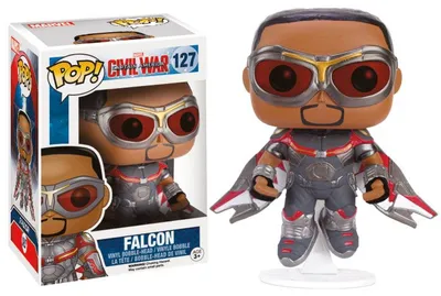 Produktbild von Funko Captain America Civil War Falcon POP! Figur 9 cm FK7226