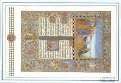 Produktbild von Briefmarken Belgien 1993 Mi Block62 (kompl.Ausg.) gestempelt Geschichte