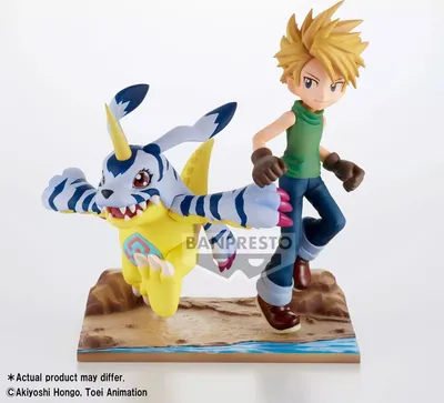 Produktbild von Digimon DXF Adventure Archives PVC Statue Yamato & Gabumon 15 cm