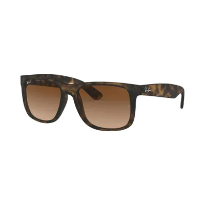 Produktbild von Ray-Ban Justin Classic, Erwachsener, Uni, Quadratisch, Quadratisch, Vollrand, Schildkröte