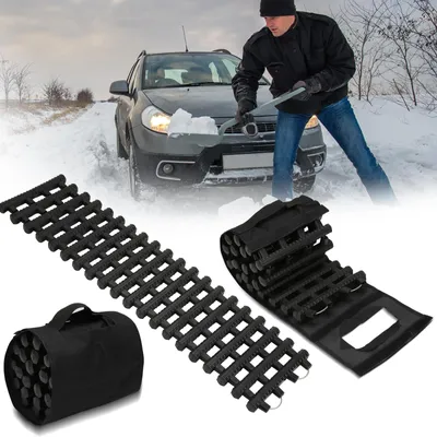 Produktbild von Traktionshilfen – 2 Stück für Autos – Für Sand und Schnee