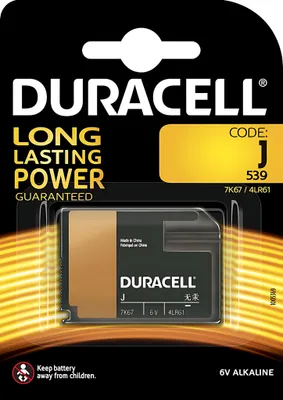 Obrázok produktu pre Duracell 4LR61 Blister / Alkalické 6V