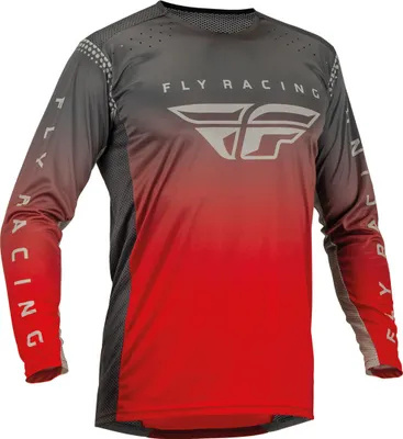 Zdjęcie produktu dla Koszulka motocrossowa Fly Racing Lite 2023, grau/rot, 2XL