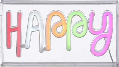 Obrázok produktu pre JUST LIGHT NEON-HAPPY LED Neon-LED-Bild farebný 6,5 W viacfarebný 85027-70