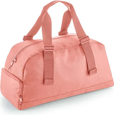 Produktbild von BagBase BG278 | Recycled Essentials Holdall Sporttasche - Farbe: Blush Pink - Größe: 55 x 28 x 25 cm
