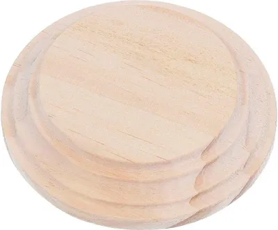 Produktbild von Runder Holzpfosten, 19 x 17 x 2,3 cm