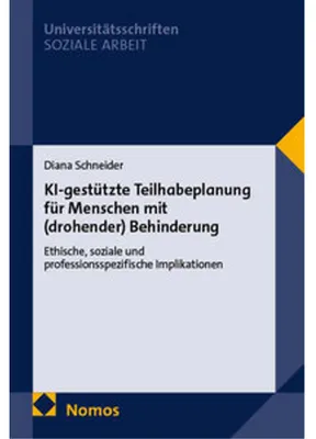 Obrázok produktu pre KI-gestützte Teilhabeplanung für Menschen mit (drohender) Behinderung