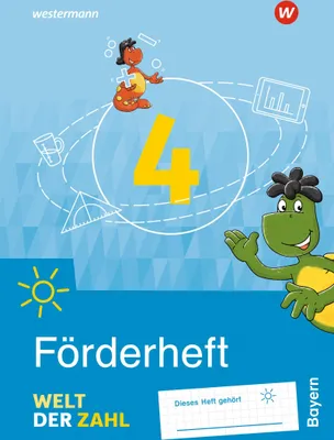 Produktbild von Welt der Zahl 4. Förderheft. Für Bayern