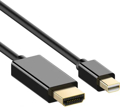 Obrázek produktu pro Allteq ALTQ-DP-140-B-3, 3 m, Mini DisplayPort, HDMI typ A (standardní), samec, samec, 3840 x 2160 pixelů