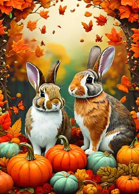 Immagine prodotto di Puzzle Alipson Coniglietti d'autunno - 500 pezzi