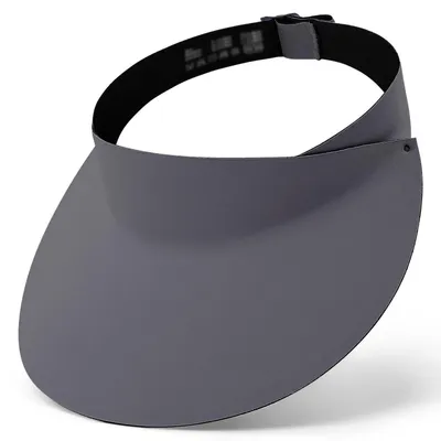 Produktbild von Visor Cap Damen Sommer UV Baseball Sonnenblende Herren Tennis Golf Schnelltrocknend Dunkelgrau Einheitsgröße