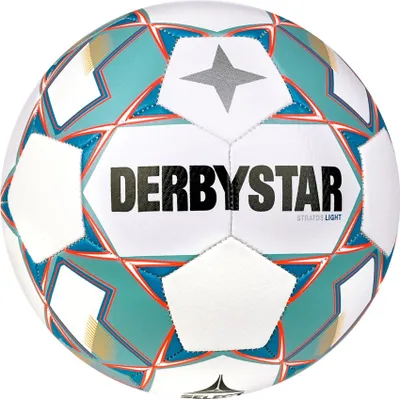 Produktbild von Derbystar Unisex Jugend Stratos Light v23 Fußball weiß grün 4