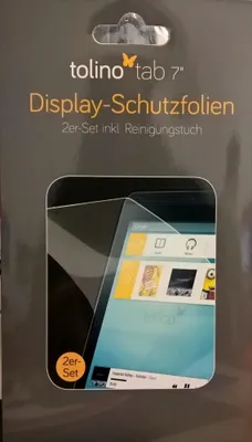 Produktbild von tolino Tablet Displayfolien 7 Zoll
