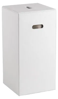 Zdjęcie produktu dla Kosz na pranie LUXURY 30x61,8x30cm, biały