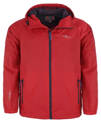 Produktbild von Blue Wave Herren Funktionsjacke Fabian - Outdoor-Jacke Regenjacke Wander- und Fahrradjacke in Rot Größe 3XL