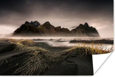 Produktbild von MuchoWow® Poster Norwegische Berge und Fjorde 30x20 cm - Plakate - Print