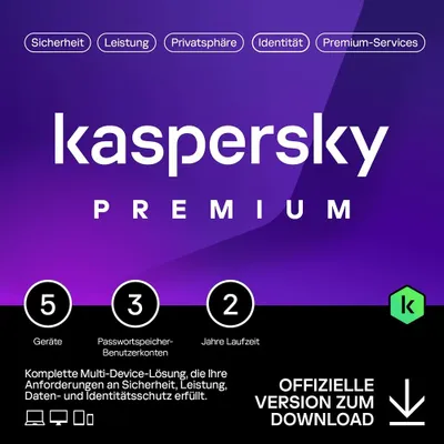 Immagine prodotto di Kaspersky ESD Premium  5 Device 2Jahre