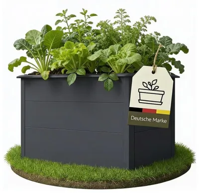 Obrázok produktu pre NovaTerra Vysoký záhon 100x50x77 cm NVT060 Farba: antracitová