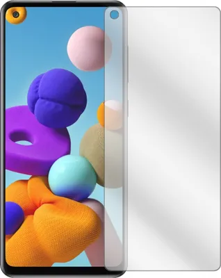 Zdjęcie produktu dla 2x folia ochronna do Samsung Galaxy A21s przezroczysta folia ochronna wyświetlacza dipos