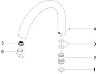 Produktbild von Dornbracht 90119500401-00 Auslauf Ersatzteile