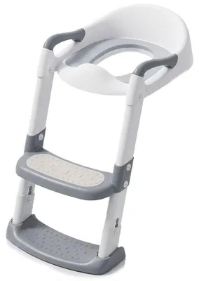 Immagine prodotto di Sedile per WC per bambini con scaletta XTL-8852, portata 75 kg, bianco/grigio