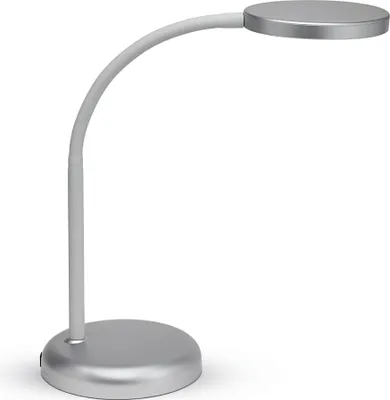 Image de MAUL Lampe de table MAULjoy LED 3.000 K Pied argenté
