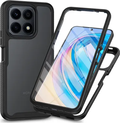 Custodia Per Honor X7A, Slim Nera In Silicone Antishock TOUGH Armor Gel - Foto 9