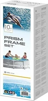 Zdjęcie produktu dla Intex 26712GN, 6503 l, Basen ramowy, Dorosły/dziecko, Niebieski, Szary, 24,9 kg