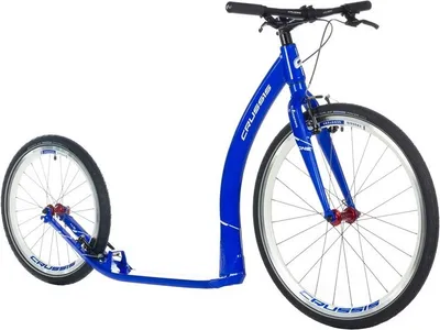 Produktbild von 26/20 Zoll Tretroller City Roller für Erwachsene und Jugendliche Crussis Modell ONE Cobra 4.5 Extra Leicht! SPORT Farbe Blau