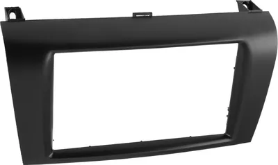 Zdjęcie produktu dla Ramka radia stereo na desce rozdzielczej, ramka panelu DVD konsoli 2-din, odpowiednia dla Mazda 3/Axela 2004-2009