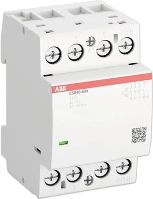Produktbild von ESB40-40N 40A 230V Installationsschütz 4-polig brummfrei