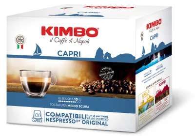 Obrázek produktu pro Kimbo Capri - Kapseln für Nespresso System 100 Stück
