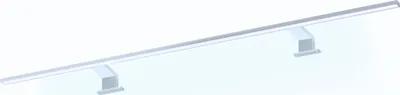 Produktbild von kalb | 120cm Spiegelleuchte Spectraline LED IP44 Badleuchte 18W 230V neutralweiß Silbergrau