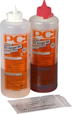 Produktbild von PCI Apogel SH Silikat-Gießharz 2K 0,6 Liter inkl. 20 Klammern